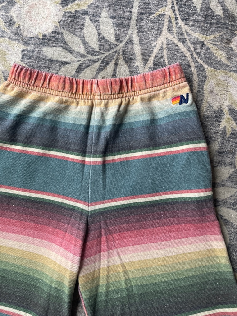 Aviator Nation Kids Rainbow Serape Shorts Pockets 14 - Picture 2 of 9